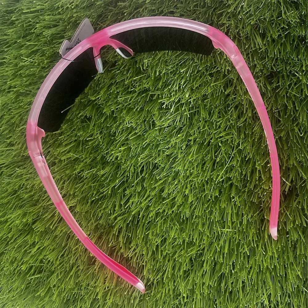 New Pink Body Glove Sunglasses Wrap Polarized Mirror 100% UVA-UVB Wavecrest NWT